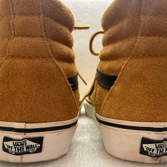 VANS Sk8 Hi Wheat Suede TanSk8 Skate 👟 Size Women's 9.5/Men’s 8 - Picture 5 of 9